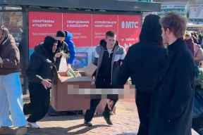 Цветочные бега на Каменной горке в Минске