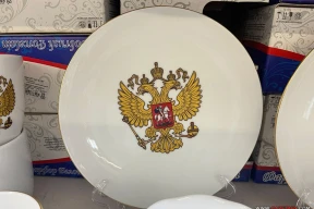 Фотофакт. «Русский мир», изготовленный в Добруше, на беларуских прилавках